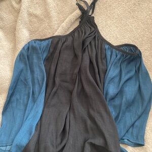 New with tags, two tone flowy top, silky feel. Adjustable straps, no flaws.